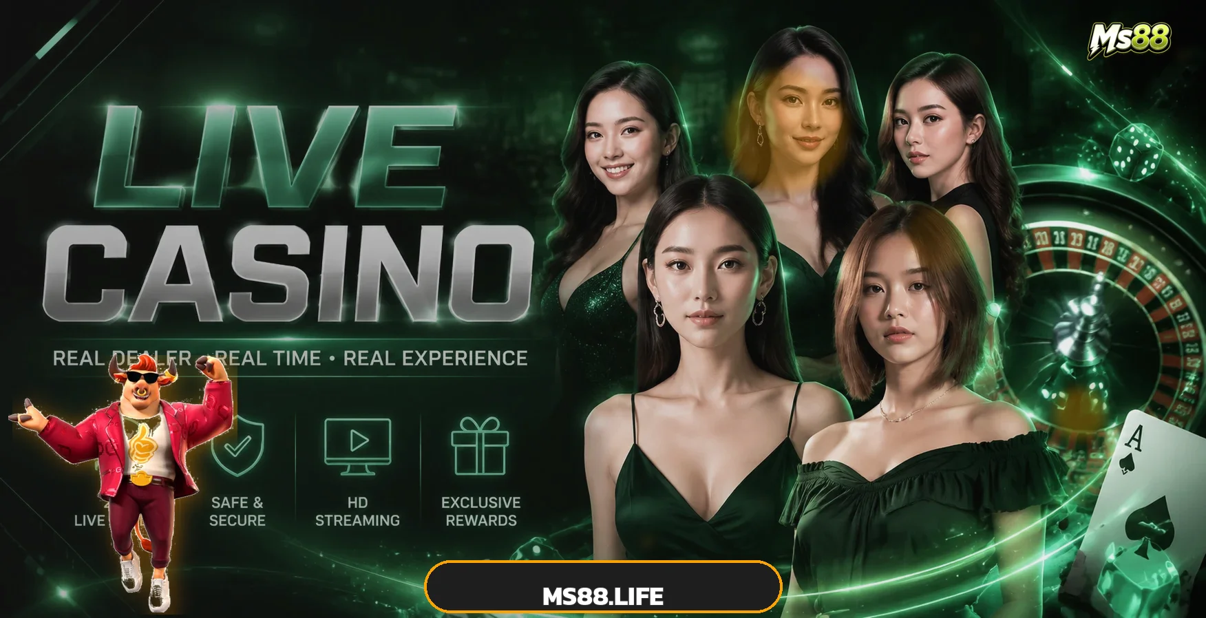 คาสิโนสด MS88 พร้อมแนวทางอ่านกติกาโต๊ะ
